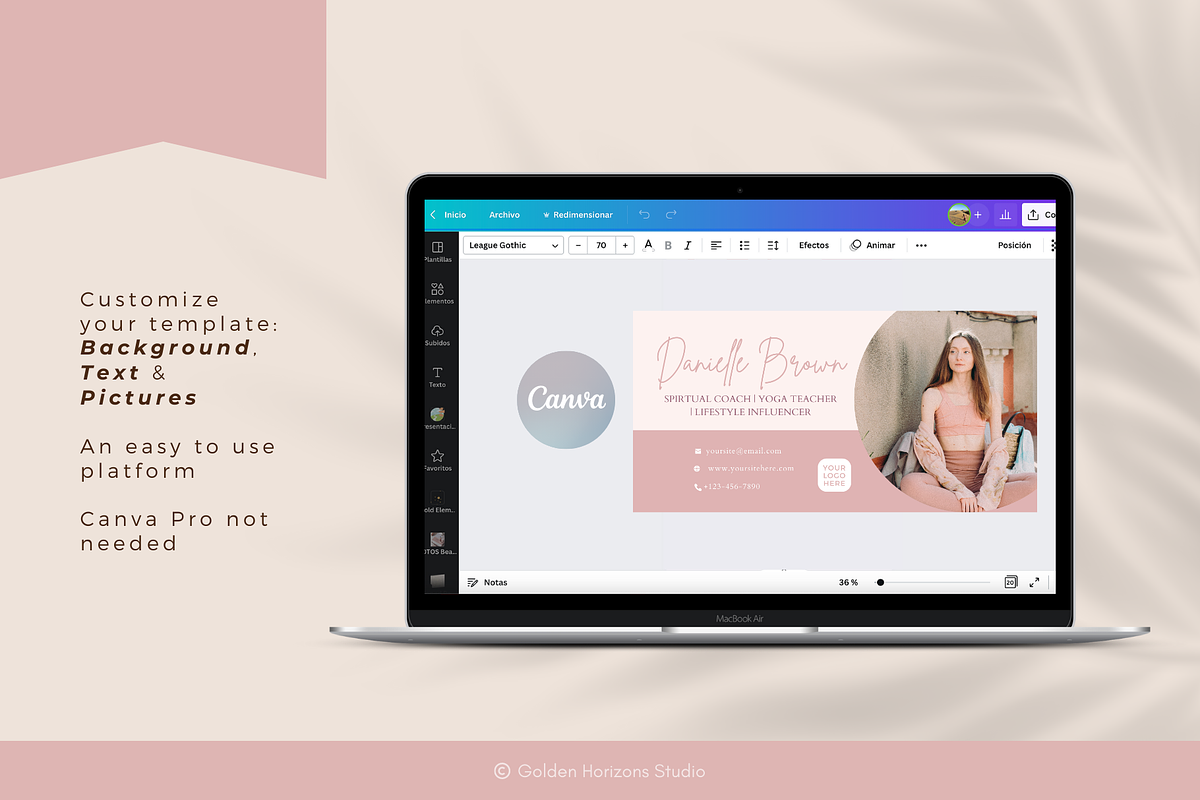 Email Signature for Spiritual Coach, an Email Template by Golden Horizons Studio (Photo 8 of 10)