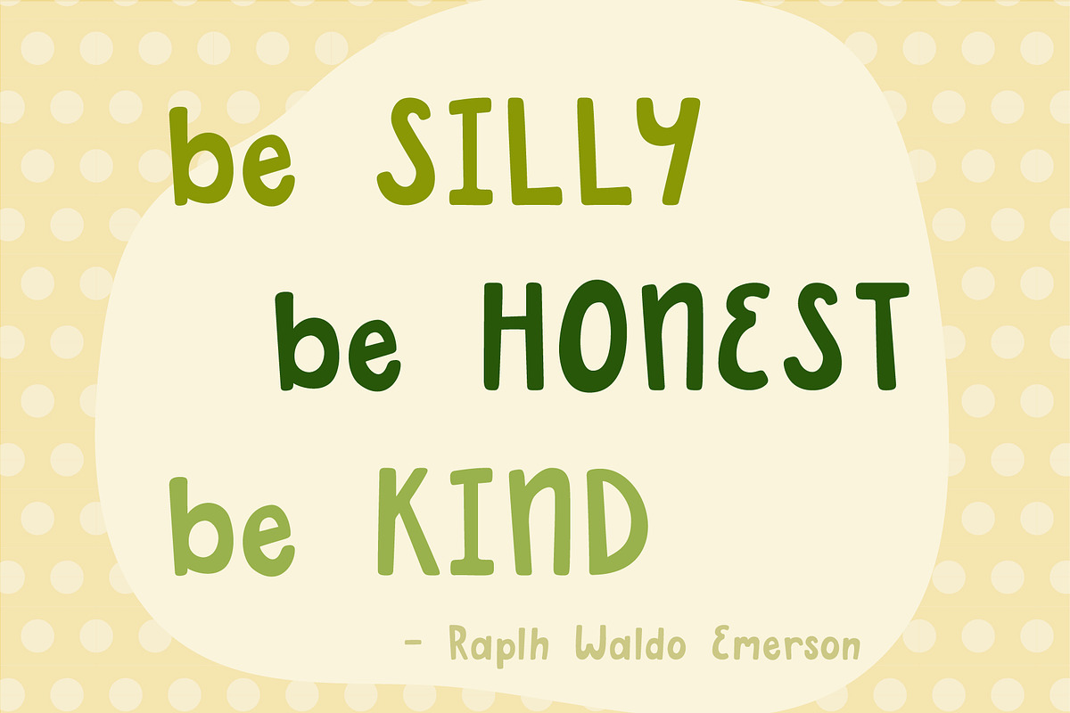 Key Lime Sweet Sans Serif Font, a Font by Kellie Jayne Studio (Photo 3 of 6)