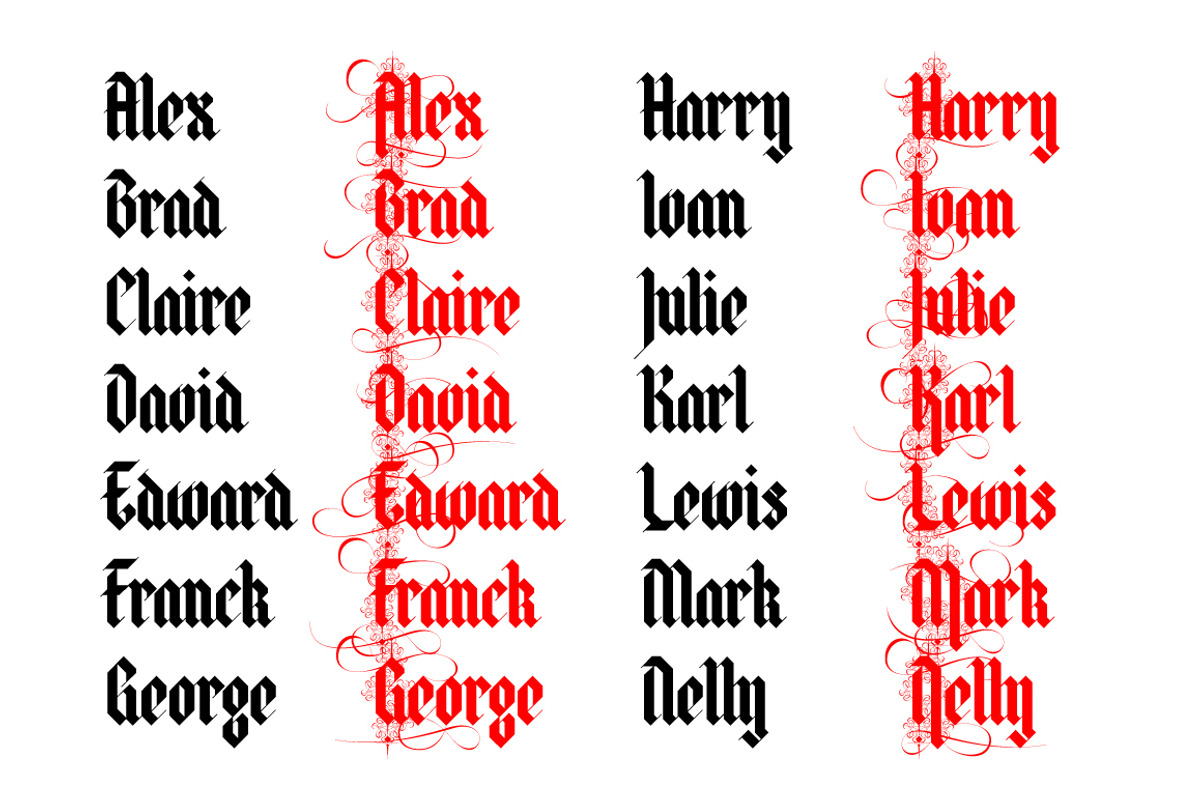 Halja, a Blackletter Font by Typogama (Photo 10 of 11)