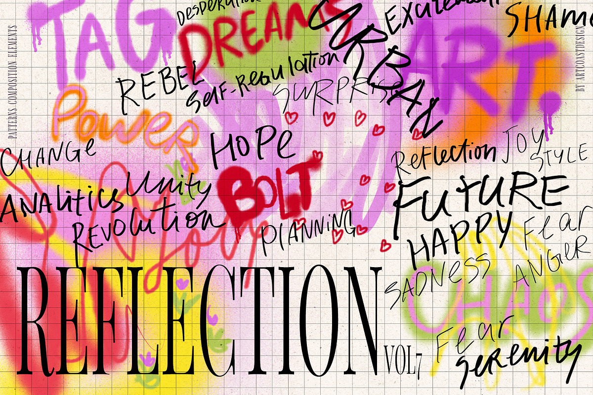 Reflection Scribble & Posters, an Object Graphic by nadispasibenko (Photo 9 of 15)