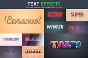 100 Vector Text Effects | Part 2, a Layer Style Add-On by rwgusev (Thumbnail 9 of 11)