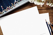 (A4) Artwork Sketch on Desk Mockup, a Print Template by Europe.graphics (Thumbnail 2 of 2)
