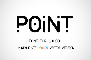 Point Font for logos
