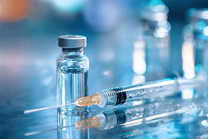Syringe and vial of medicine, a Health & Medical Photo by AlyaAnd