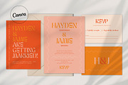 Bold Canva Wedding Invitation Suite, a Templates & Theme by StudioSage (Thumbnail 1 of 5)