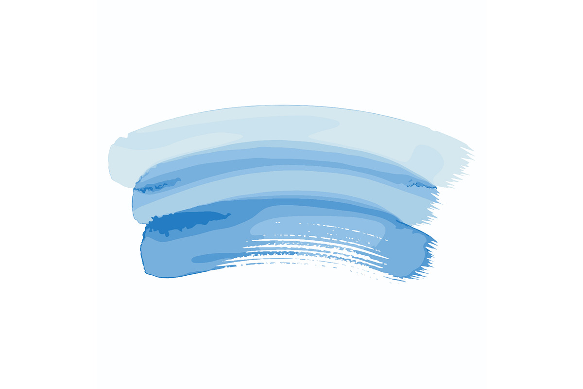 Abstract Watercolor Brush Strokes, a Decorative Illustration by Designer_Momina (Photo 7 of 11)