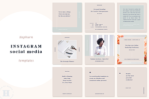 Hepburn Instagram Post Templates