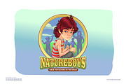 Cartoon Adventure Boys Logo, a Branding & Logo Template by Kongstones_std (Thumbnail 2 of 4)