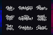 Billy The Gang, a Script Font by Motokiwo (Thumbnail 3 of 9)
