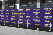 Press Wall Mockup, an Advertising Mockup by Permadi Creative (Thumbnail 5 of 5)