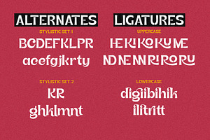 Kidros Typeface