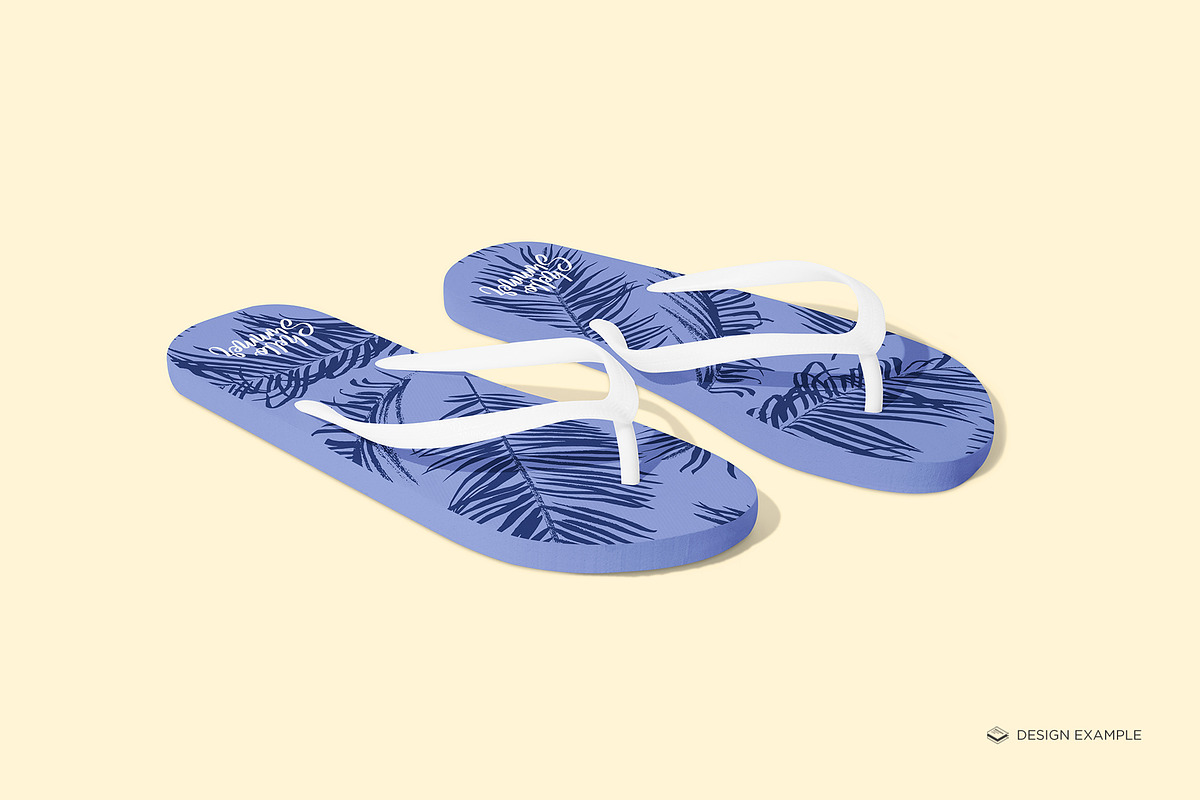 Flip Flops Mock-up, an Apparel Mockup by Branda Keeps (Photo 8 of 17)