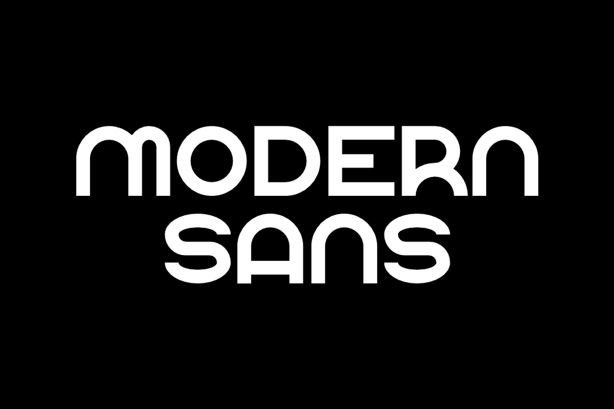 Mizayo - Geometric Font, a Sans Serif Font by QR Design Studio (Photo 3 of 9)