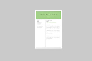 Christine Manager Resume Designer