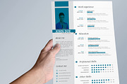 Clean Resume + Cover letter, a Resume Template by sz81 (Thumbnail 2 of 5)