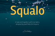 Squalo, a Sans Serif Font by Letritas (Thumbnail 1 of 12)