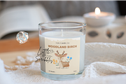 Cute Woodland Deer Candle Labels, a Stationery Template by Little Creative Scribbles (Thumbnail 3 of 6)