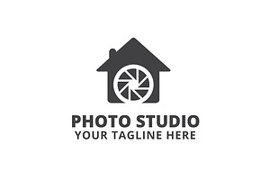 Photo Studio Logo Template