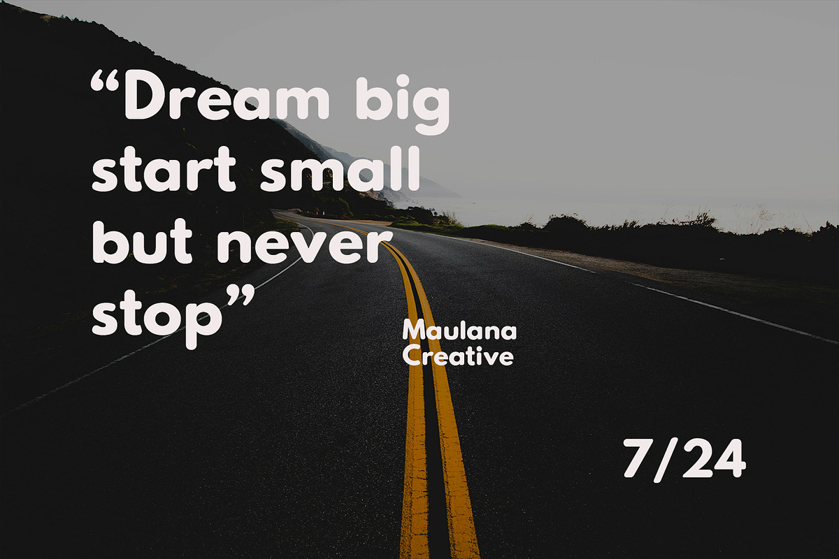 Qacho Checko Rounded Sans Serif Font, a Sans Serif Font by Maulana Creative (Photo 6 of 7)
