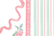 Vintage Grandmillenial Rose Blush, a Seasonal Illustration by Essem Creatives (Thumbnail 9 of 9)