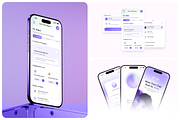 Elle AI Chat App UI Kit - Figma, an UI Kit Template by Brickclay (Thumbnail 4 of 14)