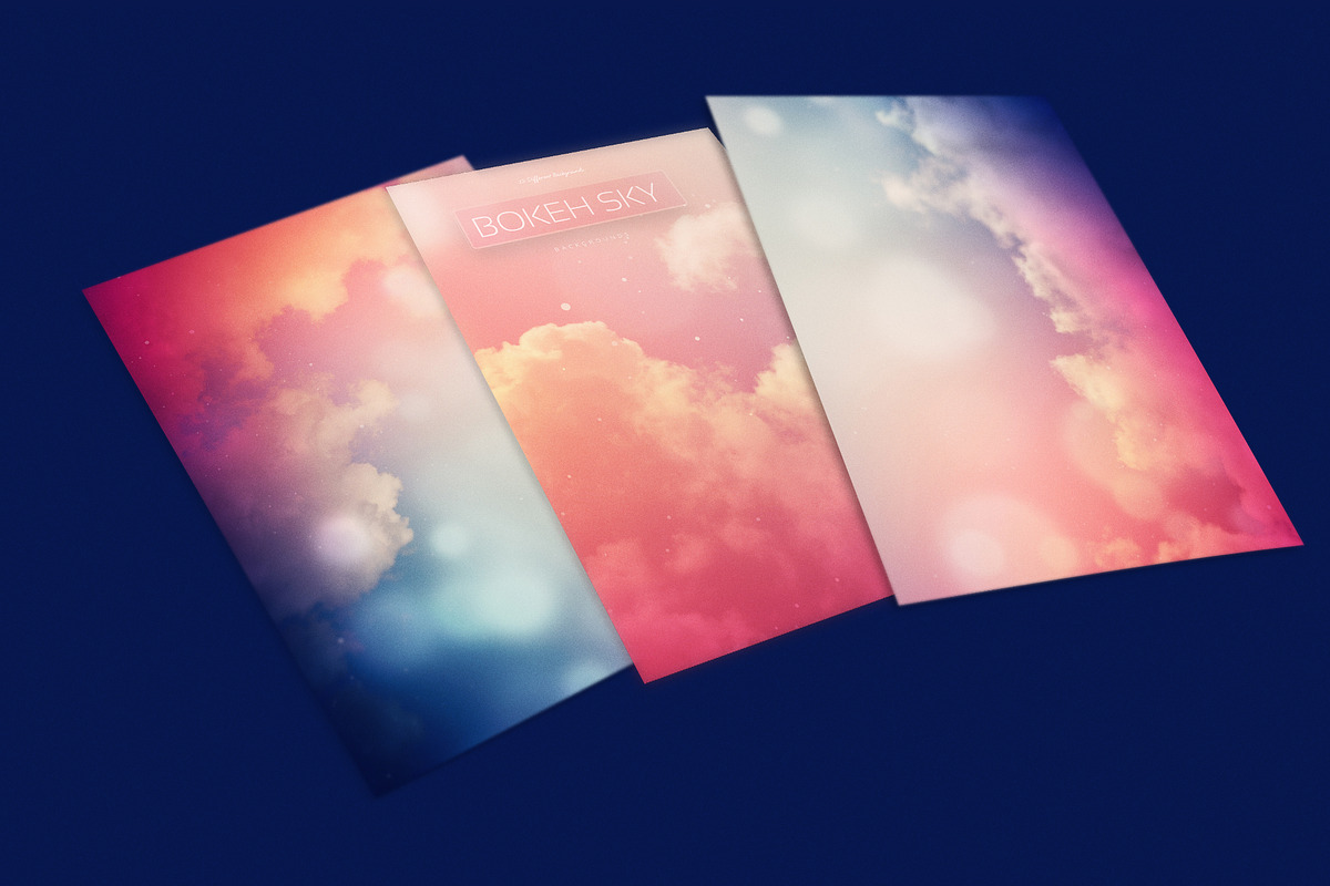Bokeh SKY Backgrounds, a Wallpaper Graphic by BIBIART (Photo 4 of 5)