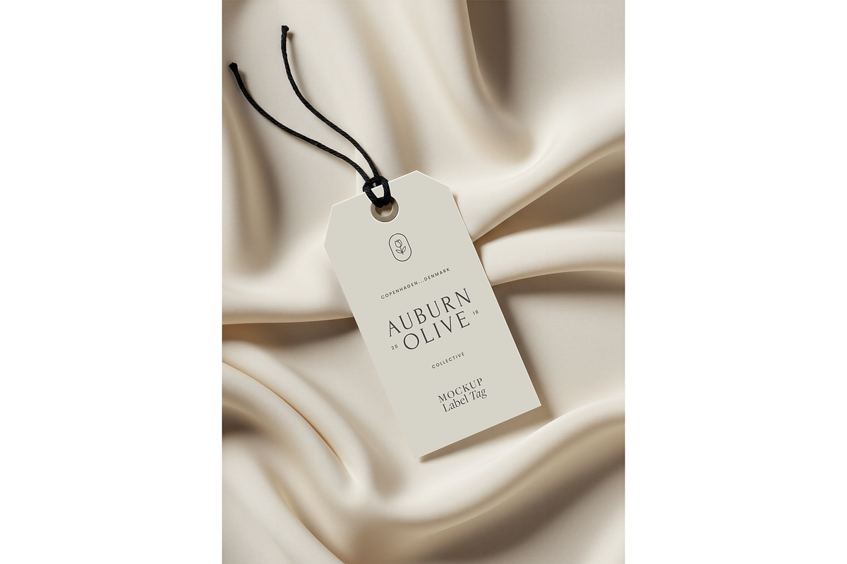 Label Tag Mockup Editable PSD, a Merchandise Mockup by Julia Anderi - Studio (Photo 1 of 2)