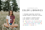 Gildan 64000 T-shirt Model Mockup, a Shirt Mockup by Moonlit Mocks (Thumbnail 2 of 6)