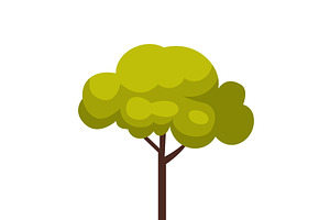 Green Tree, Urban Infrastructure, an Object Illustration by TopVectors