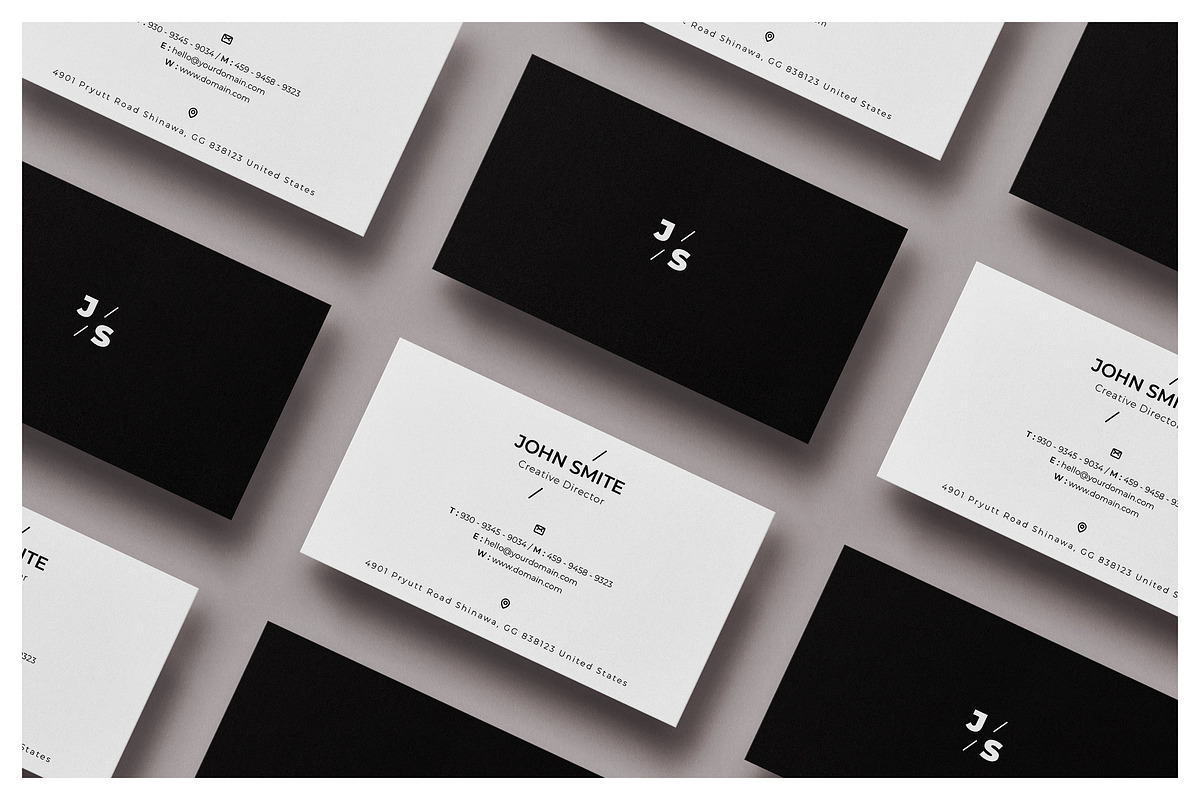 Minimal Business Card - Vol.1, a Business Card Template by Template mind (Photo 3 of 3)