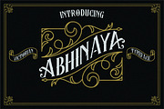Abhinaya, a Blackletter Font by Inspiratype (Thumbnail 1 of 10)