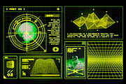 Retro Spaceship HUD, an Object Graphic by Pixflow (Thumbnail 9 of 9)