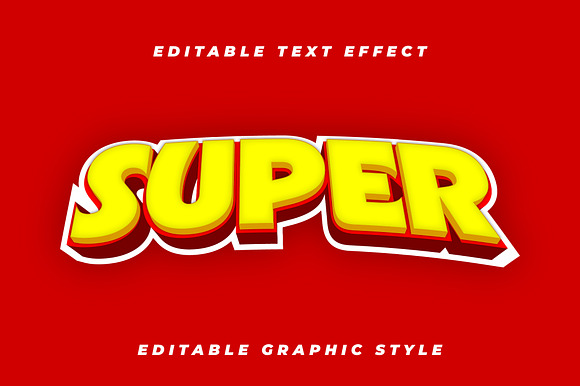 Comic Bold 3D Text Effect preview 4