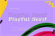 Playful Serif font