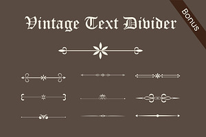 100 Vintage Label Shape Design