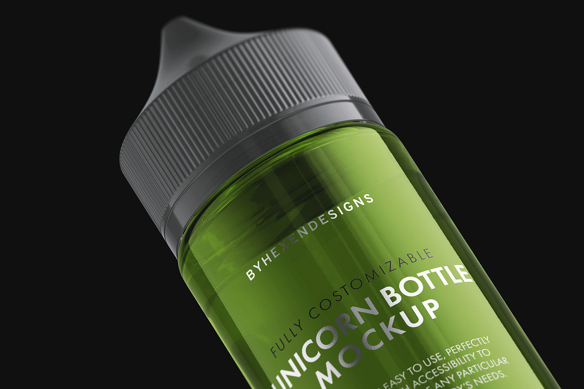 Unicorn Bottle Mockup, a Product Mockup by HexenDesigns (Photo 11 of 11)