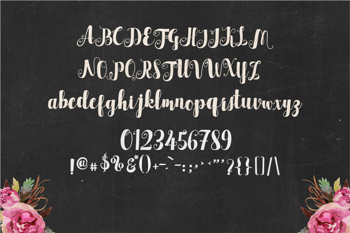 Cattleya Script preview 2