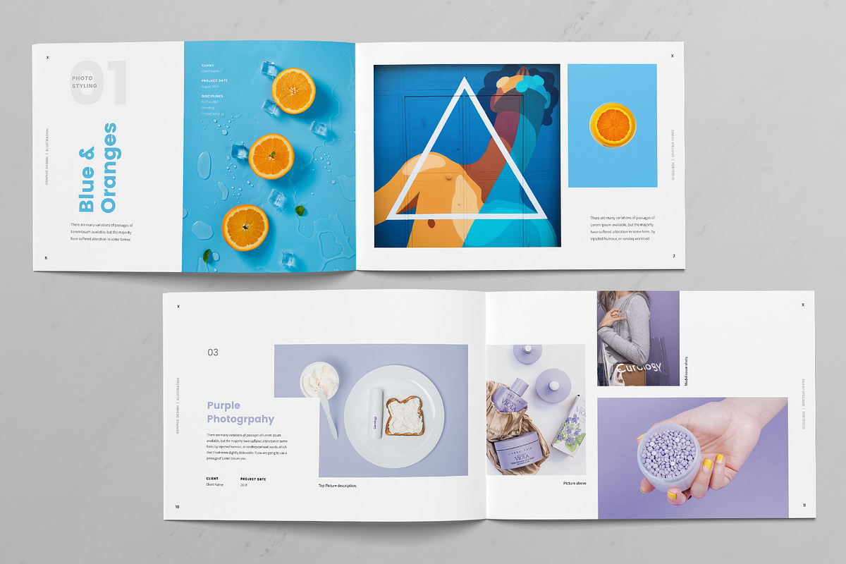 Croma Landscape Portfolio + Resume, a Brochure Template by PageBeat (Photo 4 of 12)