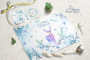 Winter Graphic Set. +10 PSD, an Animal Illustration by lapi-olesya (Thumbnail 6 of 9)