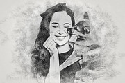 Realistic Pencil Sketch Effect, a Layer Style Add-On by liptouse (Thumbnail 8 of 10)