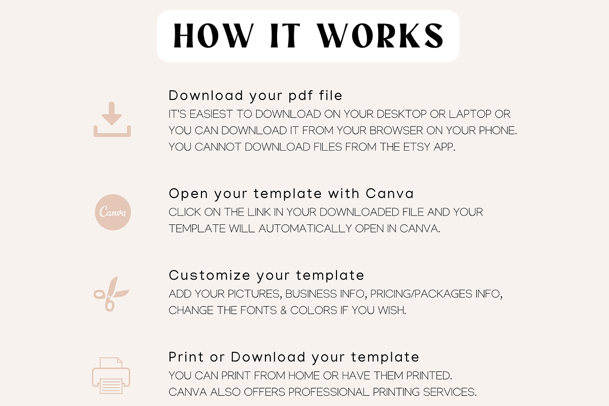 Jewelry Care Card for Canva Template, a Flyer Template by Hellohastore (Photo 8 of 9)