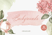 Sweet Roses and Hydrangeas, a Texture Illustration by Kotkoa (Thumbnail 6 of 14)