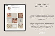 BELLE Instagram templates Canva, a Social Media Template by Studio Suvelle (Thumbnail 6 of 7)