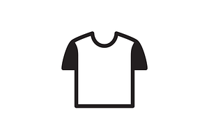 shirt fashion minimalist style logo, a Branding & Logo Template by devastd