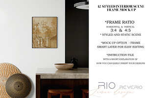 RIO Room & FRAME MOCKUP