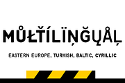 Motor 4F (Family), a Font by 4th february type foundry (Thumbnail 3 of 4)