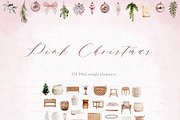 Pink Christmas, a Decorative Illustration by heyiamalice (Thumbnail 10 of 15)