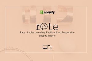 Rate Jewellery Fashion Shopify Theme