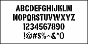 Road Repair JNL, a Sans Serif Font by Jeff Levine Fonts (Thumbnail 3 of 5)