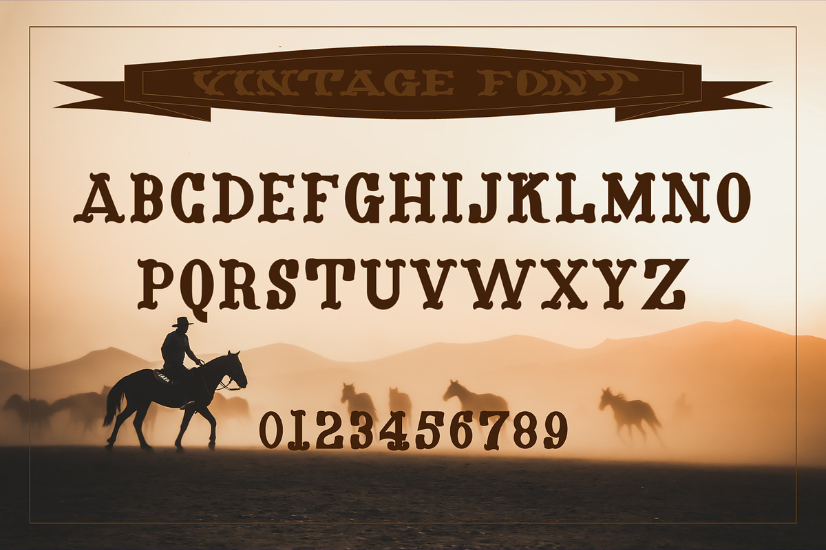 Road Country - Vintage Font, a Slab Serif Font by Artnivora.Std (Photo 3 of 4)